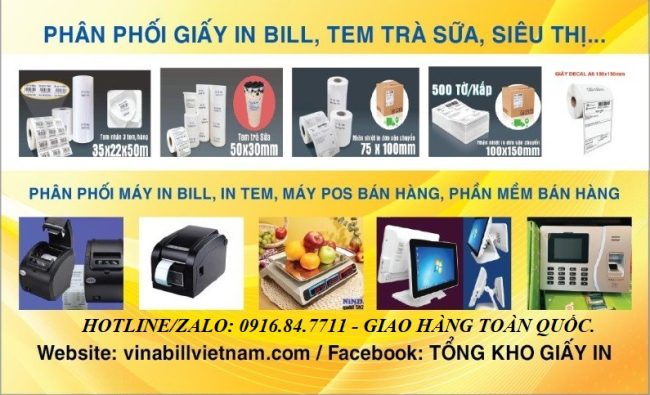 Máy in bill giúp tối ưu thời gian thanh toán